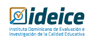 logo Instituto Dominicano de Evaluaci�n e Investigaci�n de la Calidad Educativa (IDEICE)